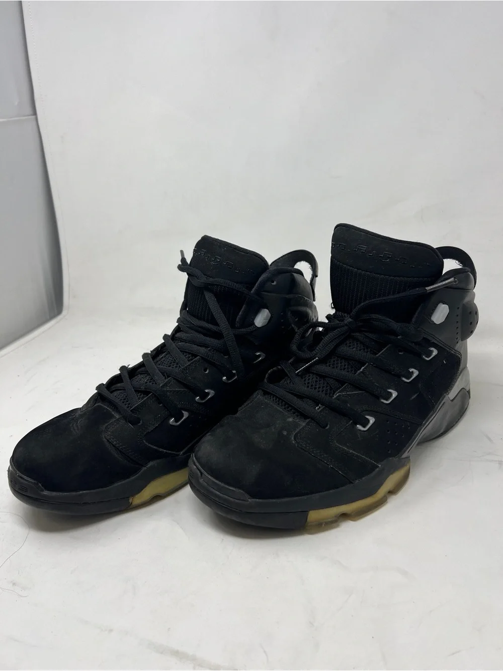 Nike Jordan Black Athletic High-Top Sneakers worn twice size 11
